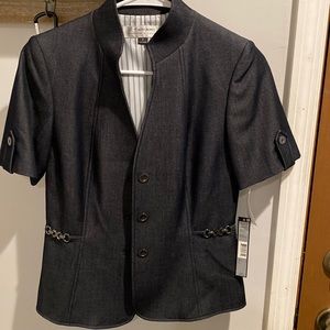 Tahari blazer and skirt color N8E Asian Zen NWT